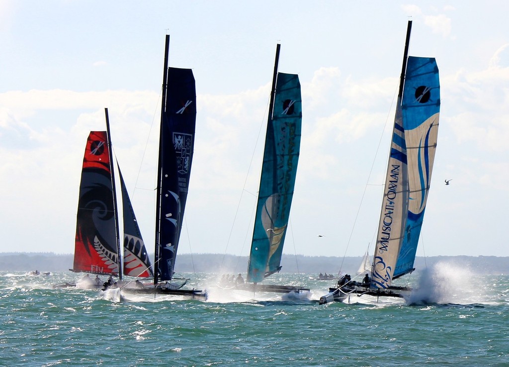  Extreme 40’s - Cowes, Day 1 © Ben Gladwell http://www.sail-world.com/nz